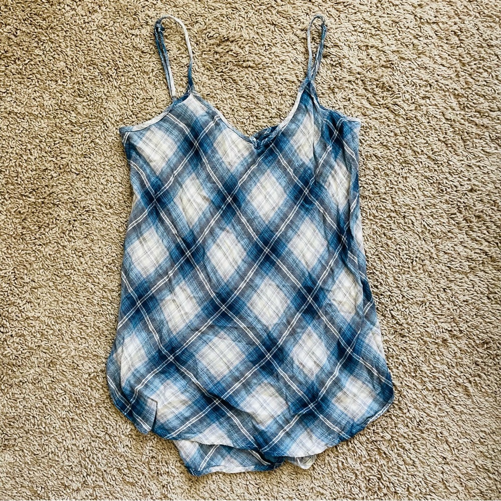 GAP flannel tank size S